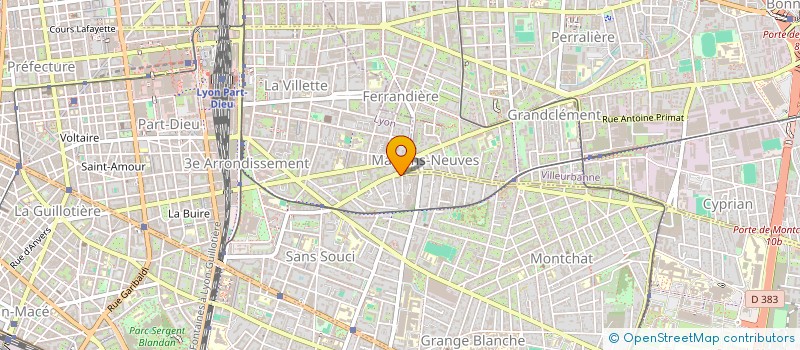 localisation de l'entreprise MONSIEUR OLIVIER DUNAND  LYON