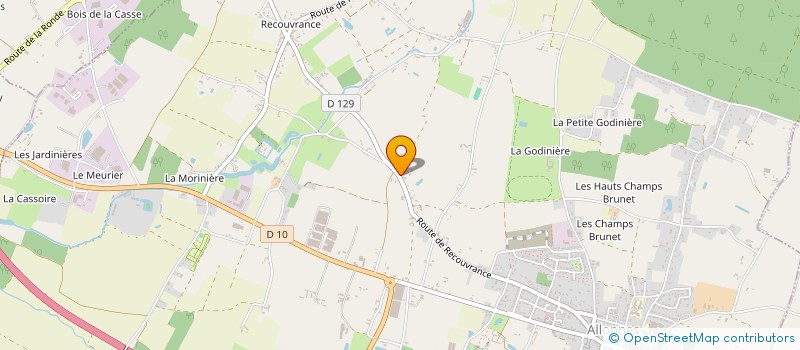 localisation de l'entreprise MONSIEUR OLIVIER DUPIN à ALLONNES