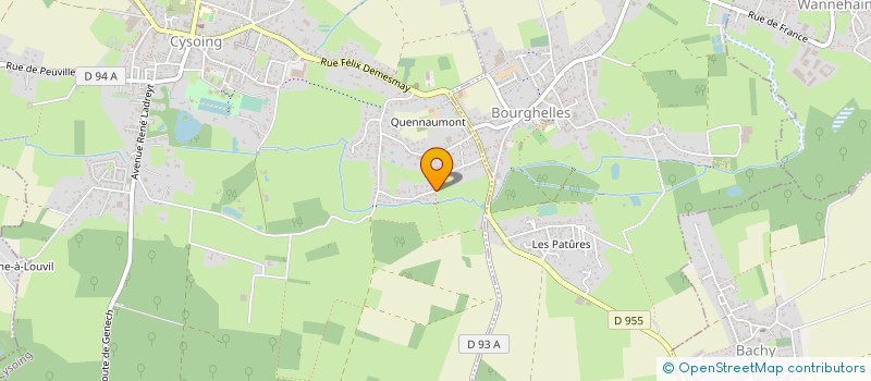 localisation de l'entreprise MONSIEUR OLIVIER DUPIRE à CYSOING