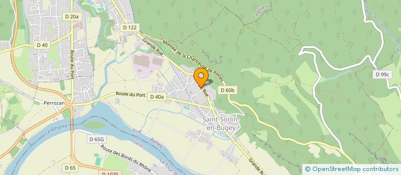 localisation de l'entreprise MONSIEUR OLIVIER DUPORT  SAULT-BRENAZ