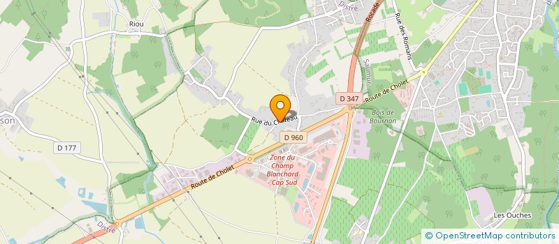 localisation de l'entreprise MONSIEUR OLIVIER DURAND à SOUZAY-CHAMPIGNY
