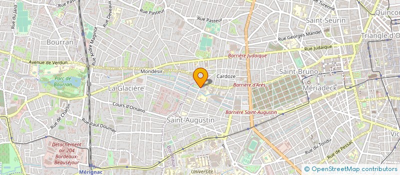 localisation de l'entreprise MONSIEUR OLIVIER DUSAUTOIR  BORDEAUX