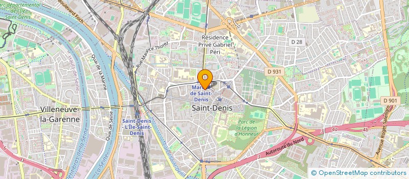 localisation de l'entreprise MONSIEUR OLIVIER DUVAL à SAINT-DENIS