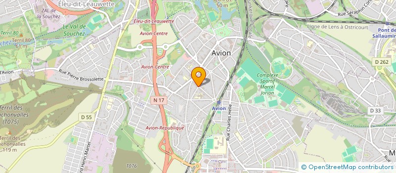 localisation de l'entreprise MONSIEUR OLIVIER DUVIN  AVION