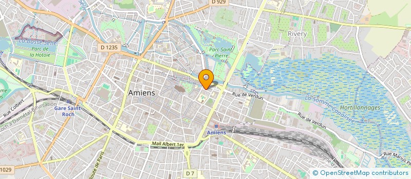 localisation de l'entreprise MONSIEUR OLIVIER DUVINAGE à AMIENS