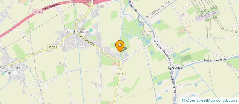 localisation de l'entreprise MONSIEUR OLIVIER DZIERZYNSKI  SAINT-FOLQUIN