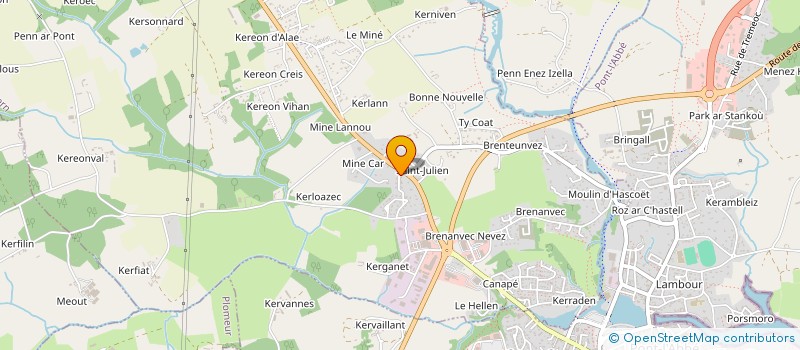 localisation de l'entreprise MONSIEUR OLIVIER ECKER à PLONEOUR-LANVERN