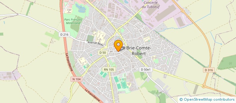 localisation de l'entreprise MONSIEUR OLIVIER EGOT à BRIE COMTE ROBERT