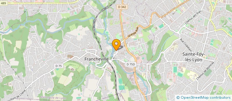 localisation de l'entreprise MONSIEUR OLIVIER ELBAZ à FRANCHEVILLE