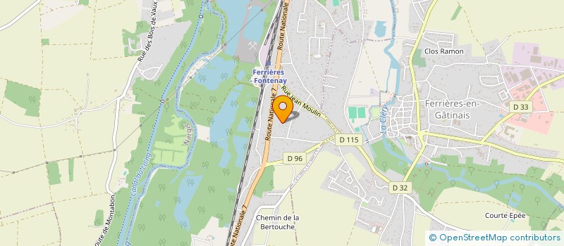 localisation de l'entreprise MONSIEUR OLIVIER ELDIN à FONTENAY-SUR-LOING