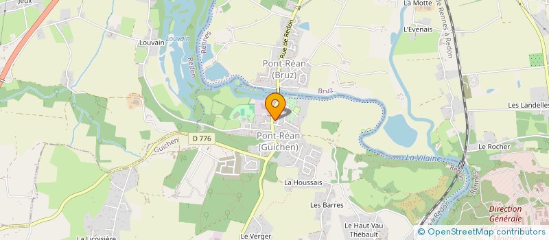 localisation de l'entreprise MONSIEUR OLIVIER ELOI  GUICHEN