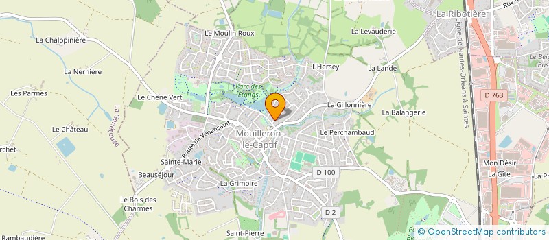 localisation de l'entreprise MONSIEUR OLIVIER EMERIT à MOUILLERON-LE-CAPTIF