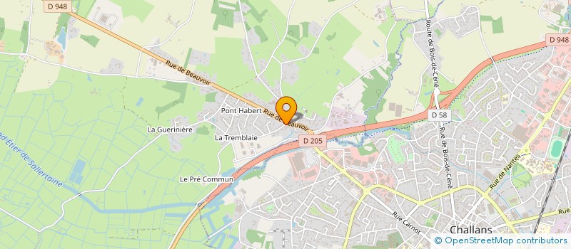 localisation de l'entreprise MONSIEUR OLIVIER EMION à SALLERTAINE