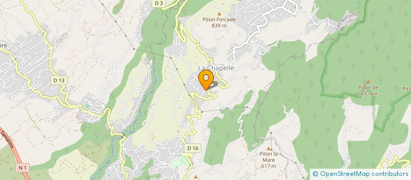 localisation de l'entreprise MONSIEUR OLIVIER EMMANUEL  LES AVIRONS