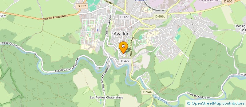 localisation de l'entreprise MONSIEUR OLIVIER ESCARFAIL-MANIFICAT à AVALLON