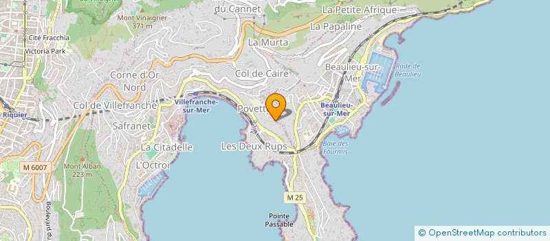 localisation de l'entreprise MONSIEUR OLIVIER ESNOU à BEAULIEU-SUR-MER