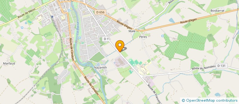 localisation de l'entreprise MONSIEUR OLIVIER ESTEBAN  NERAC