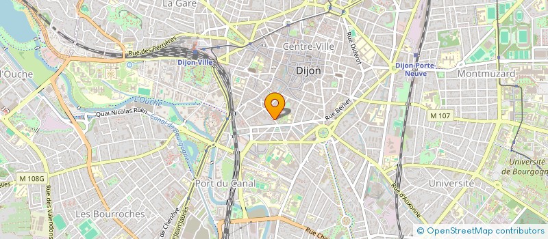 localisation de l'entreprise MONSIEUR OLIVIER ESTRAN à DIJON