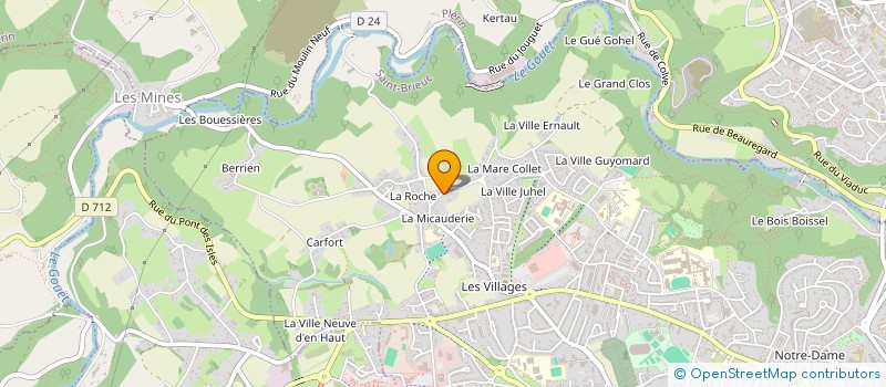 localisation de l'entreprise MONSIEUR OLIVIER ETESSE  PLOUFRAGAN