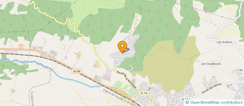 localisation de l'entreprise MONSIEUR OLIVIER EYRAUD  CHORGES