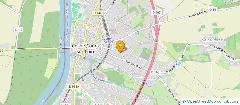 localisation de l'entreprise MONSIEUR OLIVIER FABRE à COSNE-COURS-SUR-LOIRE