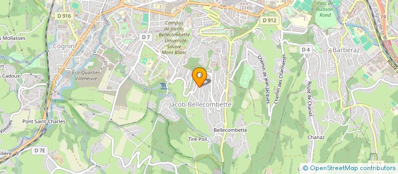 localisation de l'entreprise MONSIEUR OLIVIER FALCOZ  JACOB-BELLECOMBETTE