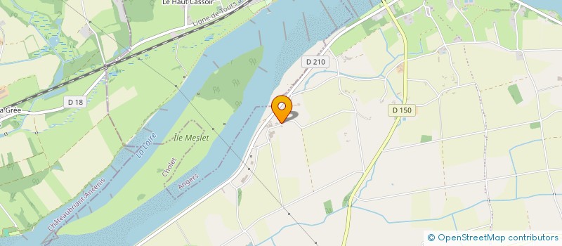 localisation de l'entreprise MONSIEUR OLIVIER FARDEAU à MAUGES-SUR-LOIRE