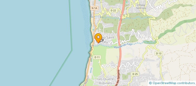 localisation de l'entreprise MONSIEUR OLIVIER FARRUDJA  SAINT-LEU