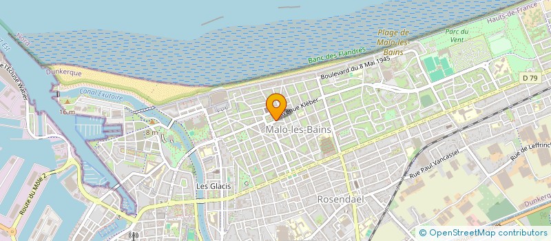 localisation de l'entreprise MONSIEUR OLIVIER FARTHOUAT à DUNKERQUE