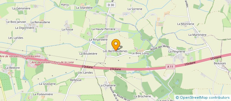 localisation de l'entreprise MONSIEUR OLIVIER FAUCHEUX à LOIREAUXENCE
