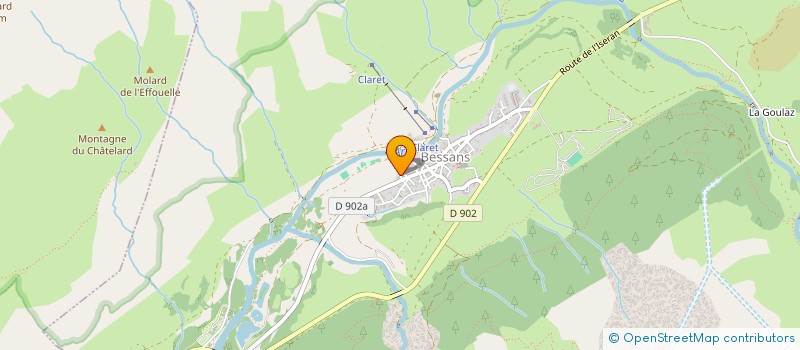 localisation de l'entreprise MONSIEUR OLIVIER FAVRE  VAL-CENIS