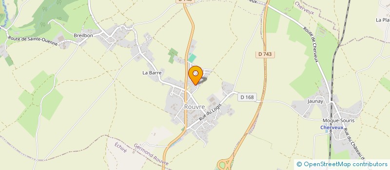 localisation de l'entreprise MONSIEUR OLIVIER FAYOUX  GERMOND-ROUVRE