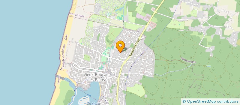 localisation de l'entreprise MONSIEUR OLIVIER FEIN  VIEUX-BOUCAU-LES-BAINS