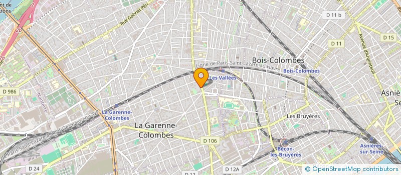 localisation de l'entreprise MONSIEUR OLIVIER FELDMAN à LA GARENNE-COLOMBES