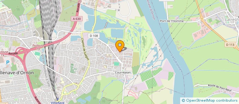 localisation de l'entreprise MONSIEUR OLIVIER FELIX  VILLENAVE-D'ORNON