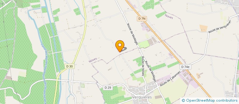 localisation de l'entreprise MONSIEUR OLIVIER FERAUD DENTINGER  NOVES