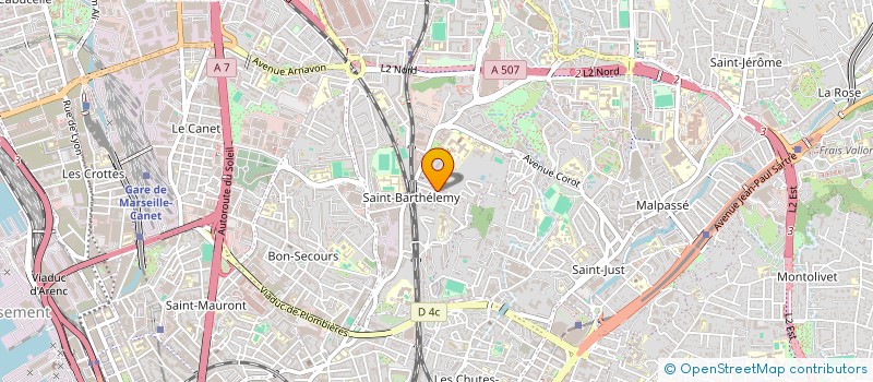 localisation de l'entreprise MONSIEUR OLIVIER FERNANDEZ  MARSEILLE