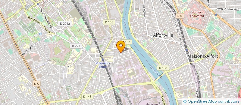 localisation de l'entreprise MONSIEUR OLIVIER FERRANDO  VITRY-SUR-SEINE