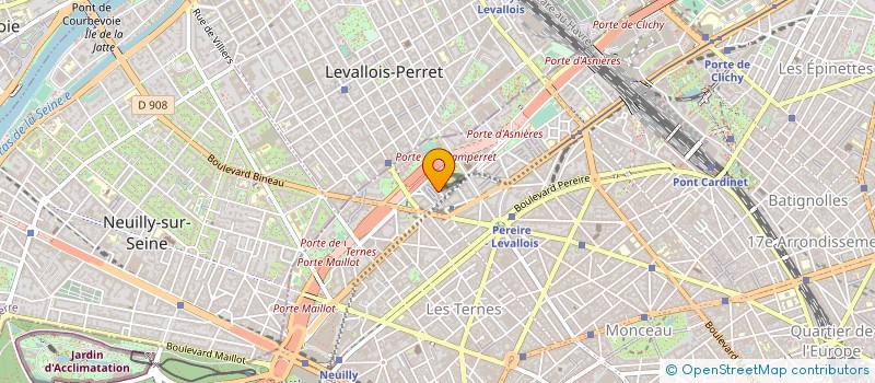 localisation de l'entreprise MONSIEUR OLIVIER FERREIRA  PARIS