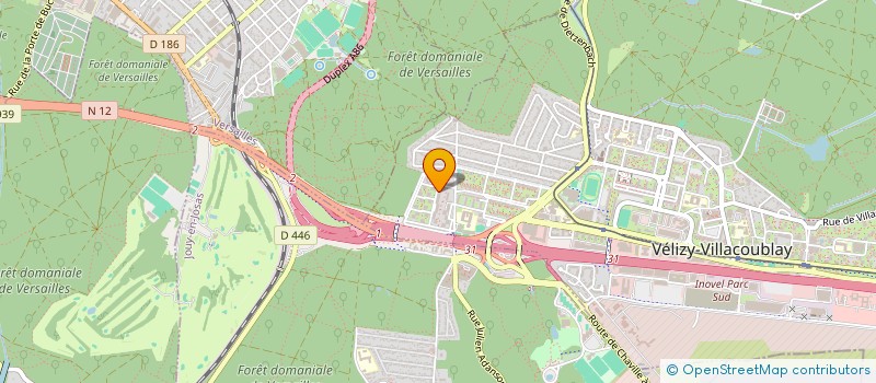 localisation de l'entreprise MONSIEUR OLIVIER FERYN  VELIZY-VILLACOUBLAY