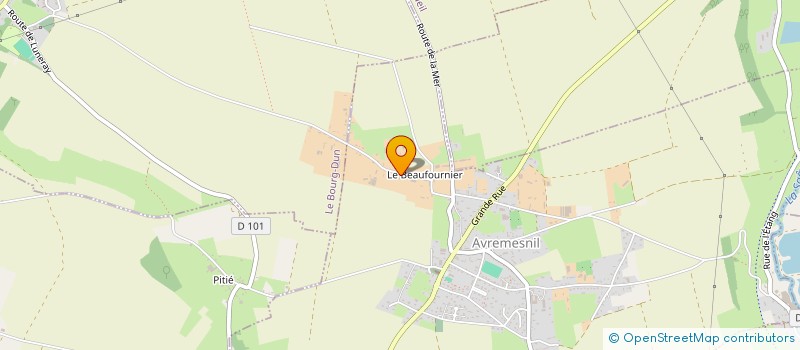 localisation de l'entreprise MONSIEUR OLIVIER FEUGRAY  AVREMESNIL