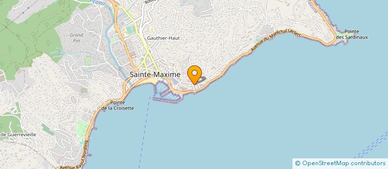 localisation de l'entreprise MONSIEUR OLIVIER FIALAIRE à SAINTE-MAXIME
