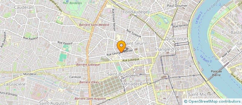 localisation de l'entreprise MONSIEUR OLIVIER FISZELSON  BORDEAUX