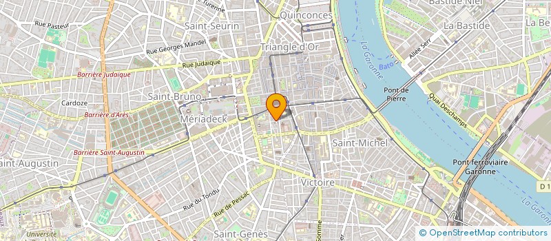 localisation de l'entreprise MONSIEUR OLIVIER FLAN  BORDEAUX