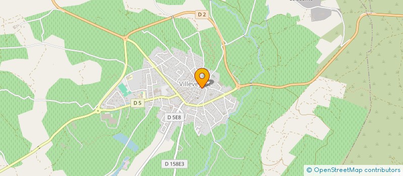 localisation de l'entreprise MONSIEUR OLIVIER FLATRY  VILLEVEYRAC