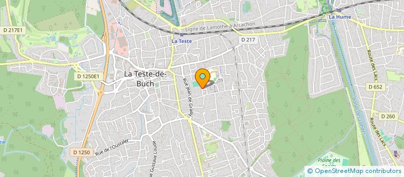 localisation de l'entreprise MONSIEUR OLIVIER FLOQUET à LA TESTE-DE-BUCH