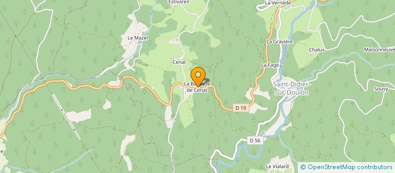 localisation de l'entreprise MONSIEUR OLIVIER FLORY à SAINT-DIDIER-SUR-DOULON