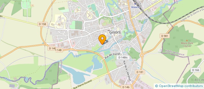 localisation de l'entreprise MONSIEUR OLIVIER FOISON à GISORS
