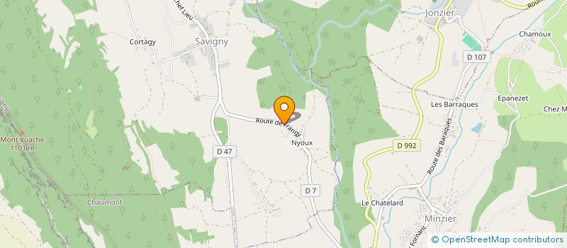 localisation de l'entreprise MONSIEUR OLIVIER FOL  SAVIGNY