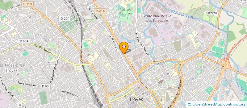 localisation de l'entreprise MONSIEUR OLIVIER FOLIGAN à TROYES